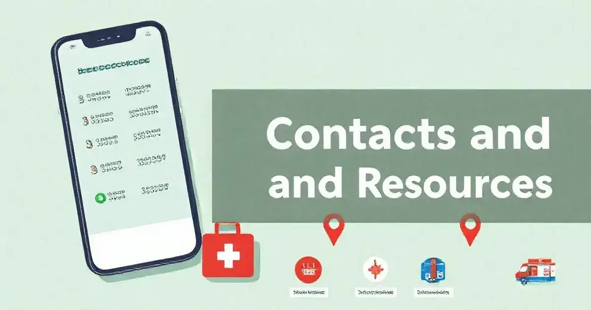 Emergency Contacts and Resources