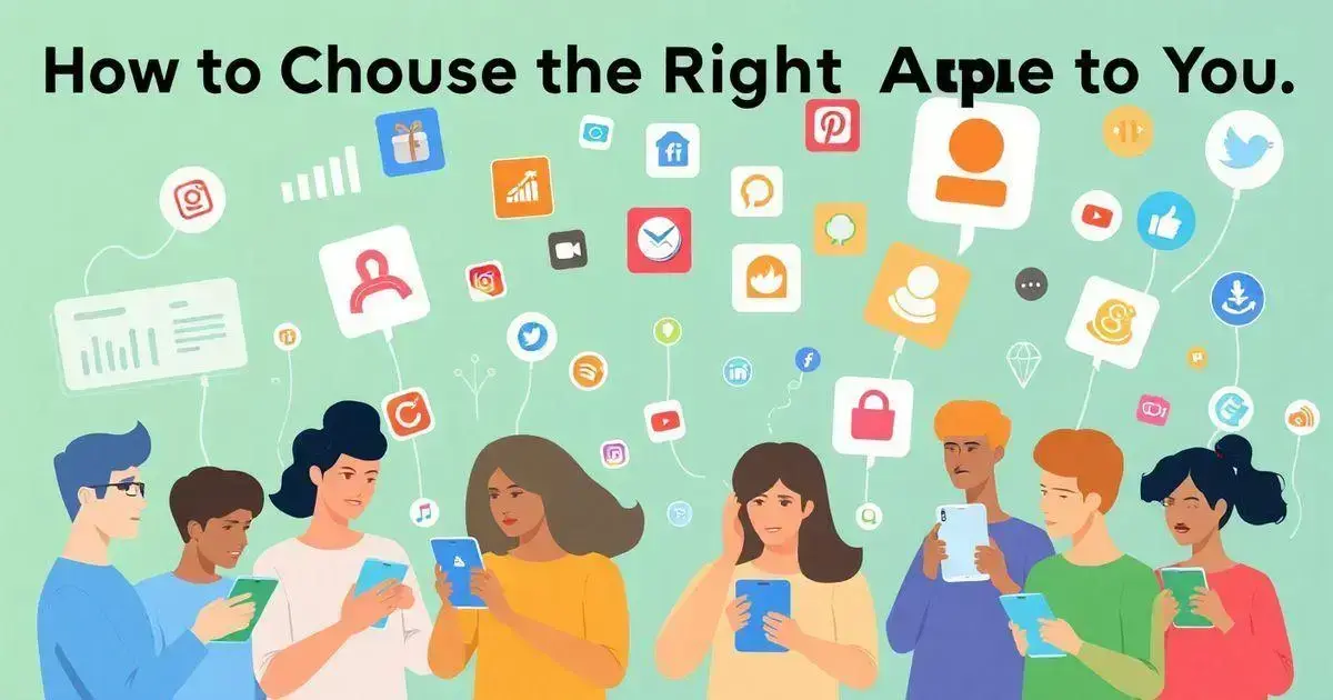 How to Choose the Right App for You