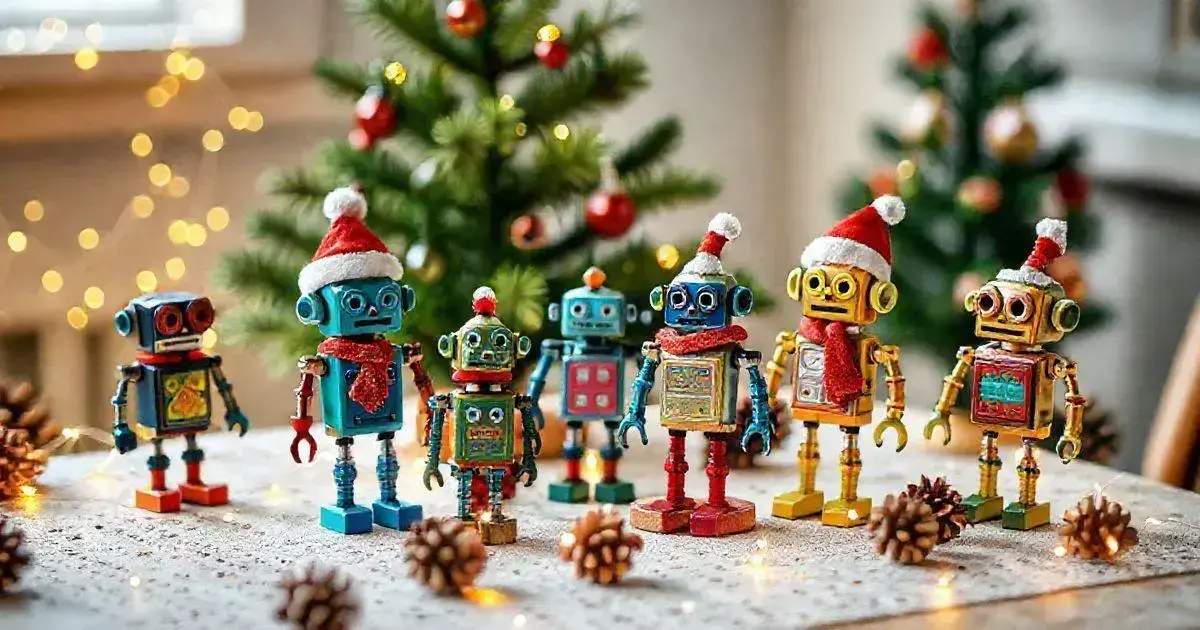 Where to Buy Unique Robot Christmas Ornaments