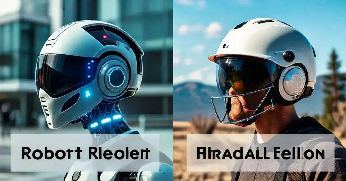 Comparing Robotic Helmets and Traditional Helmets