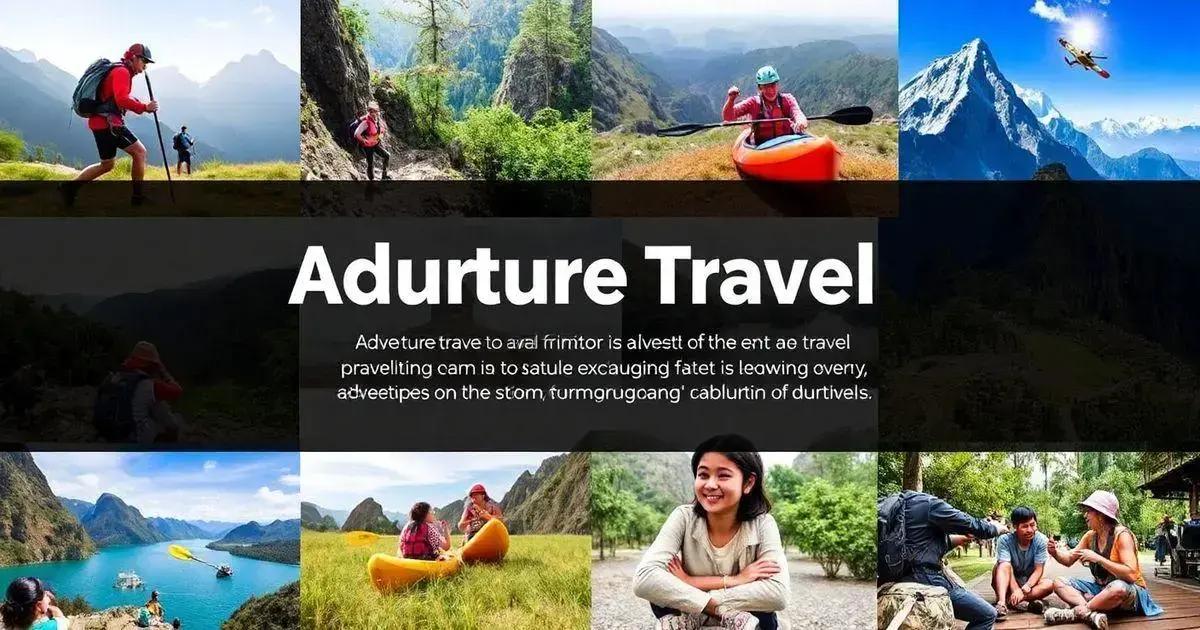 The Benefits of Adventure Travel